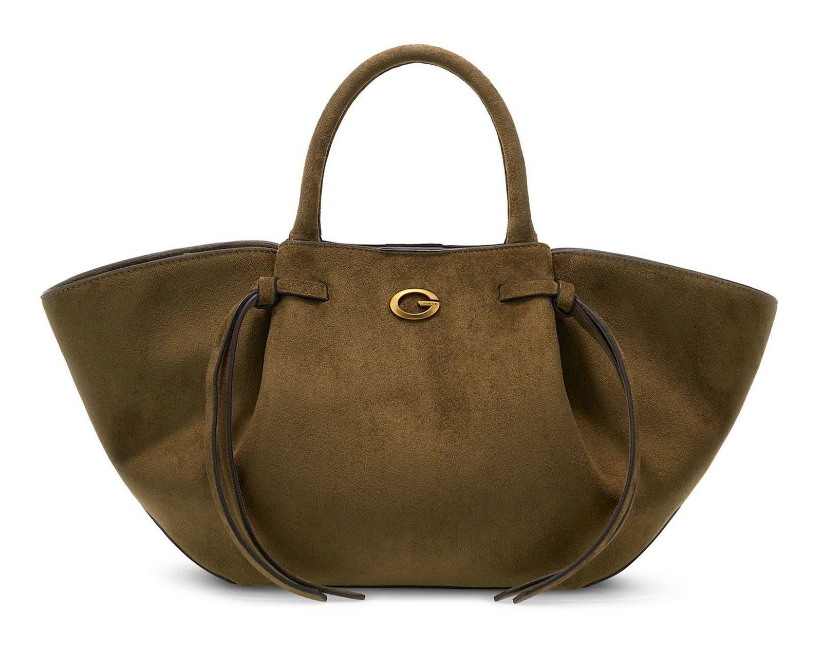 GUESS Allegra Girlfriend Satchel Olive GUESS Allegra Girlfriend Satchel Olive