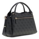 GUESS Yvonne Logo Girlfriend Satchel Coal Logo