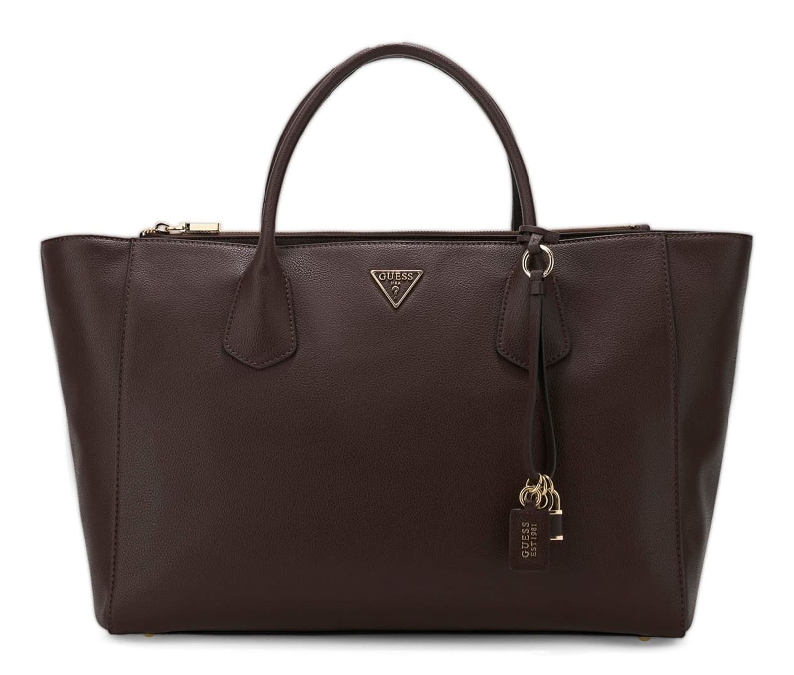 GUESS Marissa Tech Tote Brown