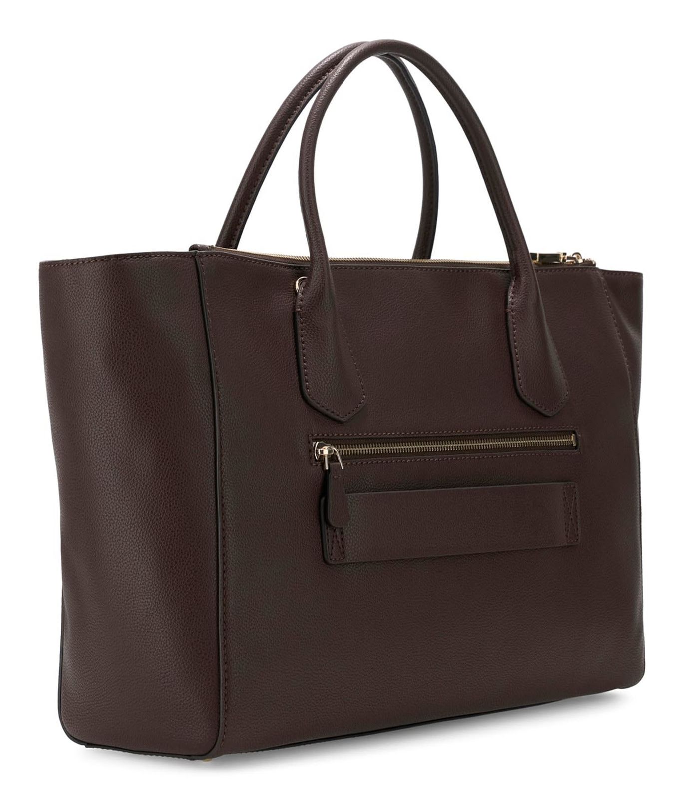 GUESS Marissa Tech Tote Brown GUESS Marissa Tech Tote Brown