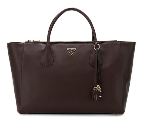 GUESS Marissa Tech Tote Brown GUESS Marissa Tech Tote Brown