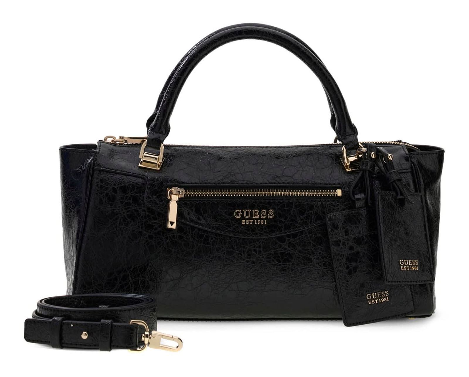 GUESS Antonia Satchel S Black