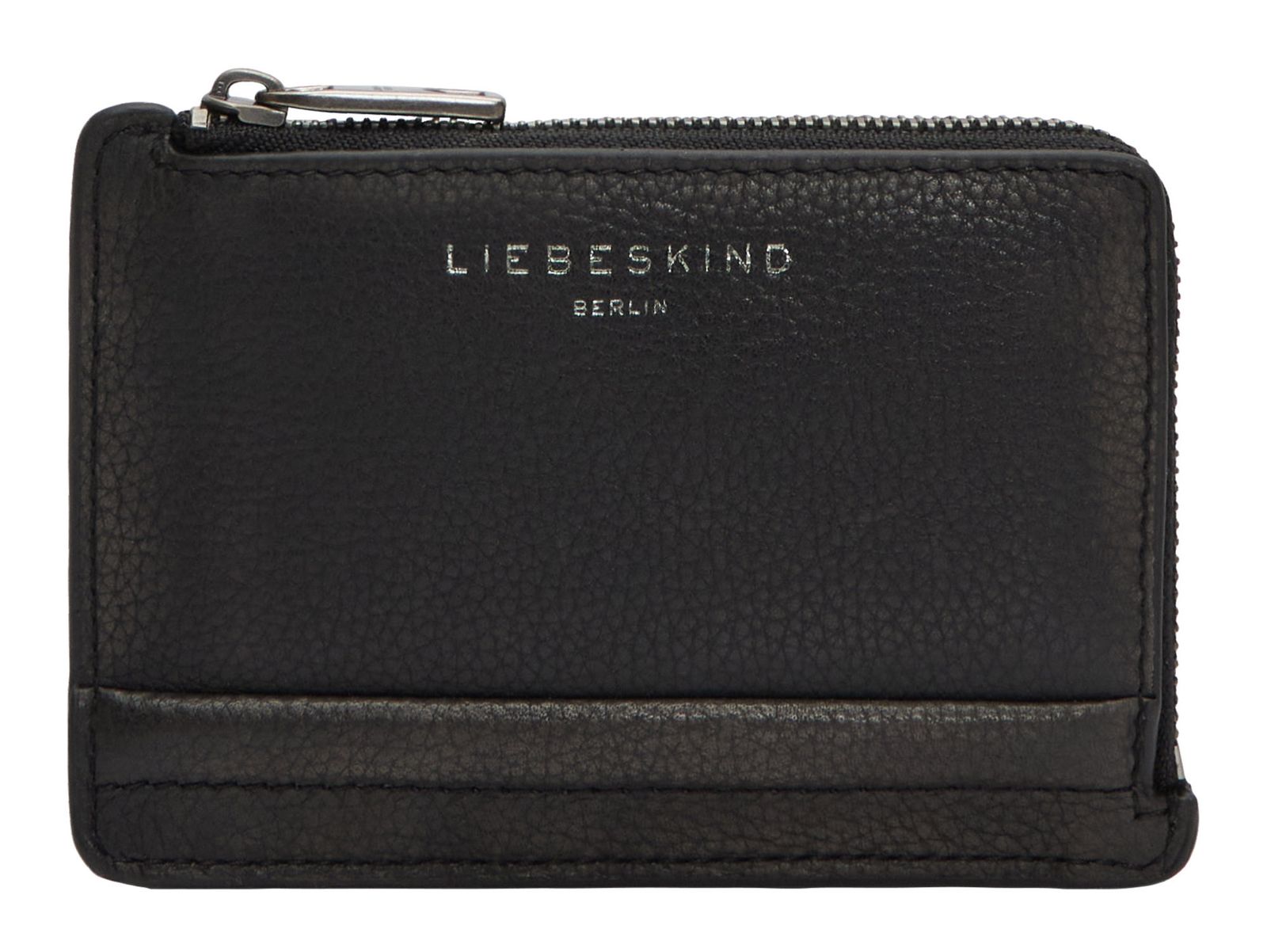LIEBESKIND BERLIN Paris II Reps Vintage Pebble Card Holder XS Black