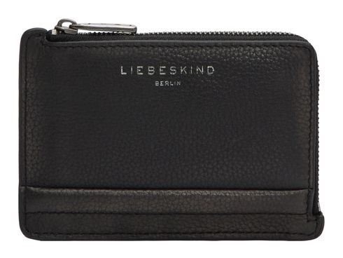 LIEBESKIND BERLIN Paris II Reps Vintage Pebble Card Holder XS Black LIEBESKIND BERLIN Paris II Reps Vintage Pebble Card Holder XS Black