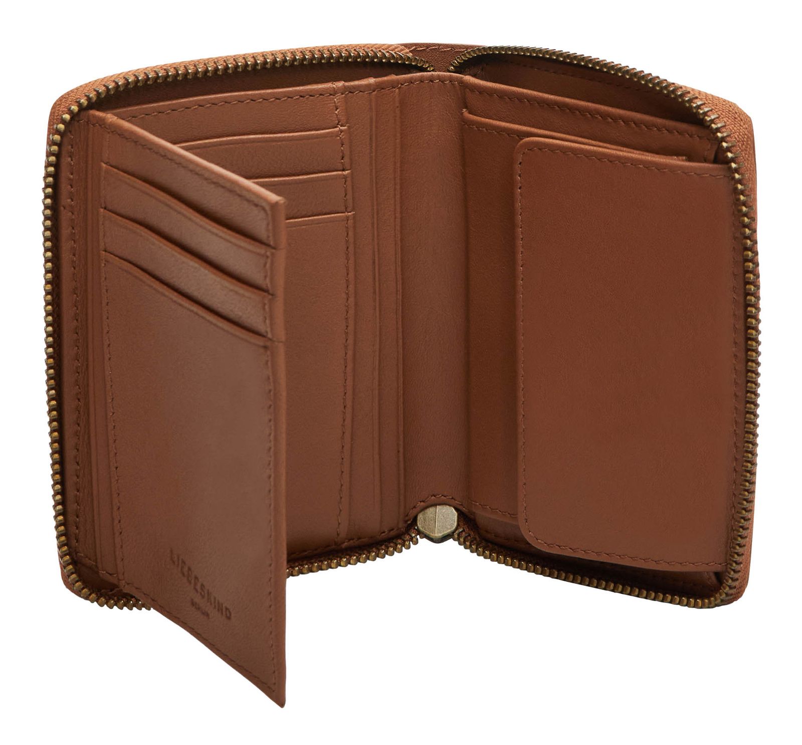 LIEBESKIND BERLIN Seasonal Noos Conny Small Pebble Wallet M Cognac LIEBESKIND BERLIN Seasonal Noos Conny Small Pebble Wallet M Cognac