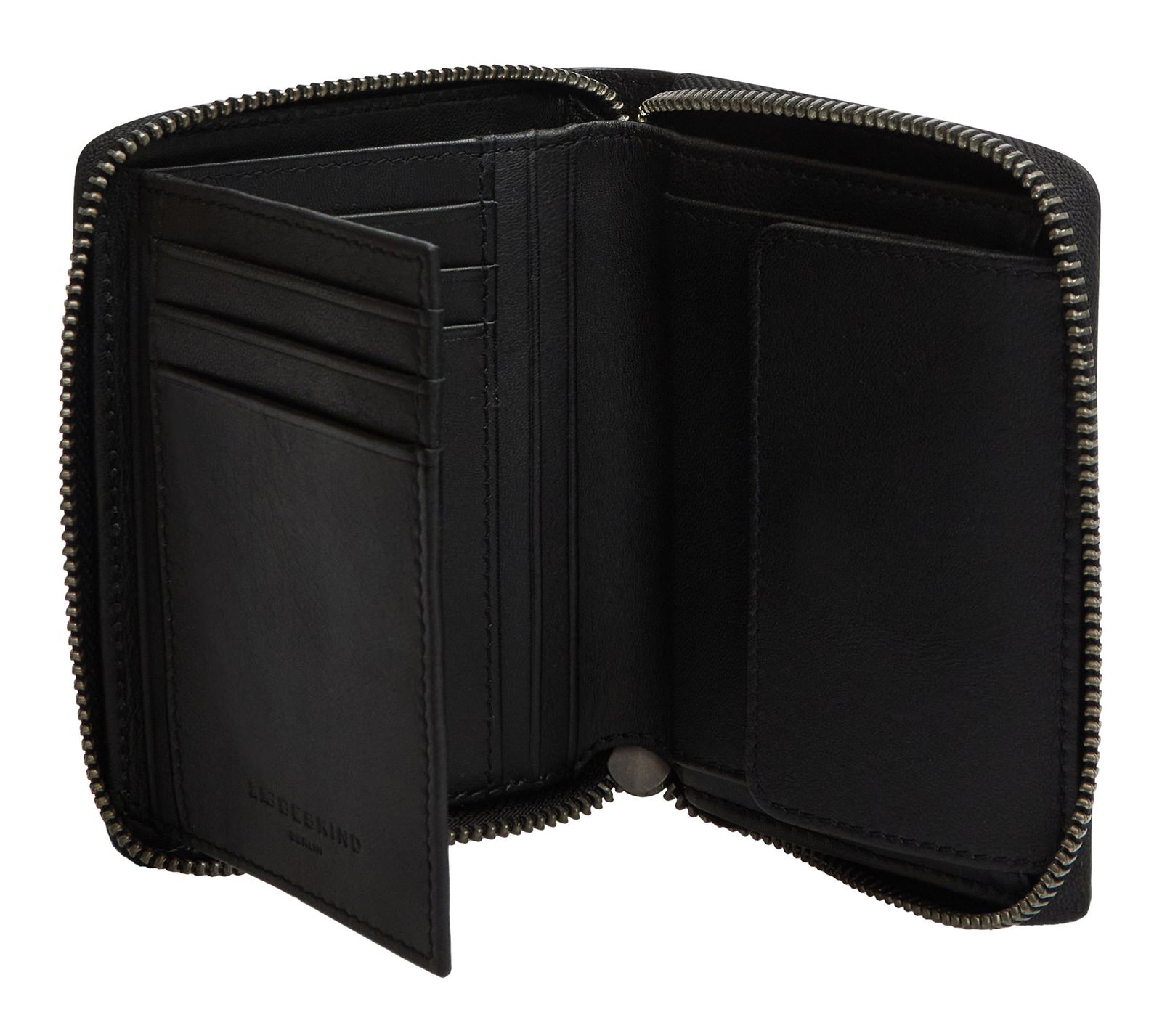 LIEBESKIND BERLIN Paris II Conny Vintage Pebble Wallet M Black LIEBESKIND BERLIN Paris II Conny Vintage Pebble Wallet M Black
