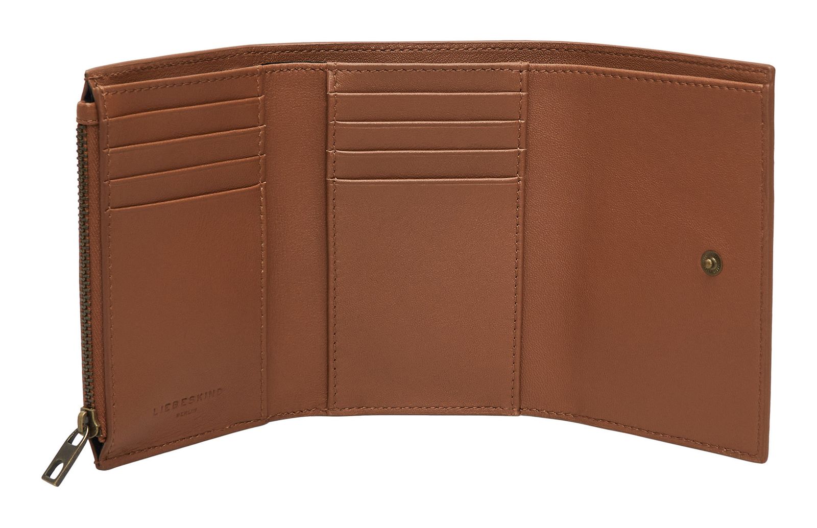 LIEBESKIND BERLIN Carry Over 608 Linn Small Pebble Wallet M Cognac LIEBESKIND BERLIN Carry Over 608 Linn Small Pebble Wallet M Cognac