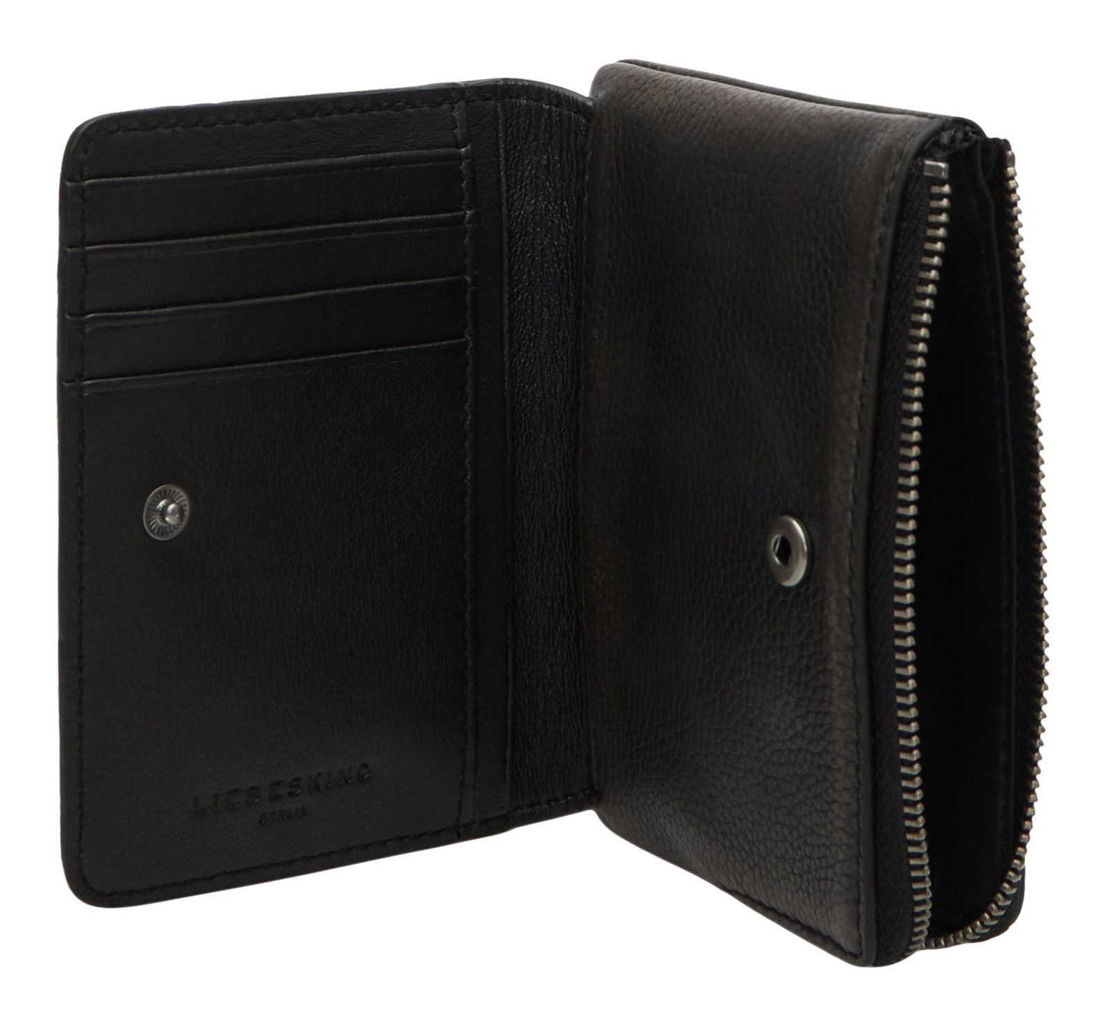 LIEBESKIND BERLIN Claire II Smilla Vintage Pebble Wallet S Black LIEBESKIND BERLIN Claire II Smilla Vintage Pebble Wallet S Black