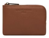 LIEBESKIND BERLIN Seasonal Noos Lena Small Pebble Card Case XS Cognac LIEBESKIND BERLIN Seasonal Noos Lena Small Pebble Card Case XS Cognac