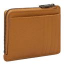 LIEBESKIND BERLIN Seasonal Noos Reps Small Pebble Card Case XS Honey Suede LIEBESKIND BERLIN Seasonal Noos Reps Small Pebble Card Case XS Honey Suede