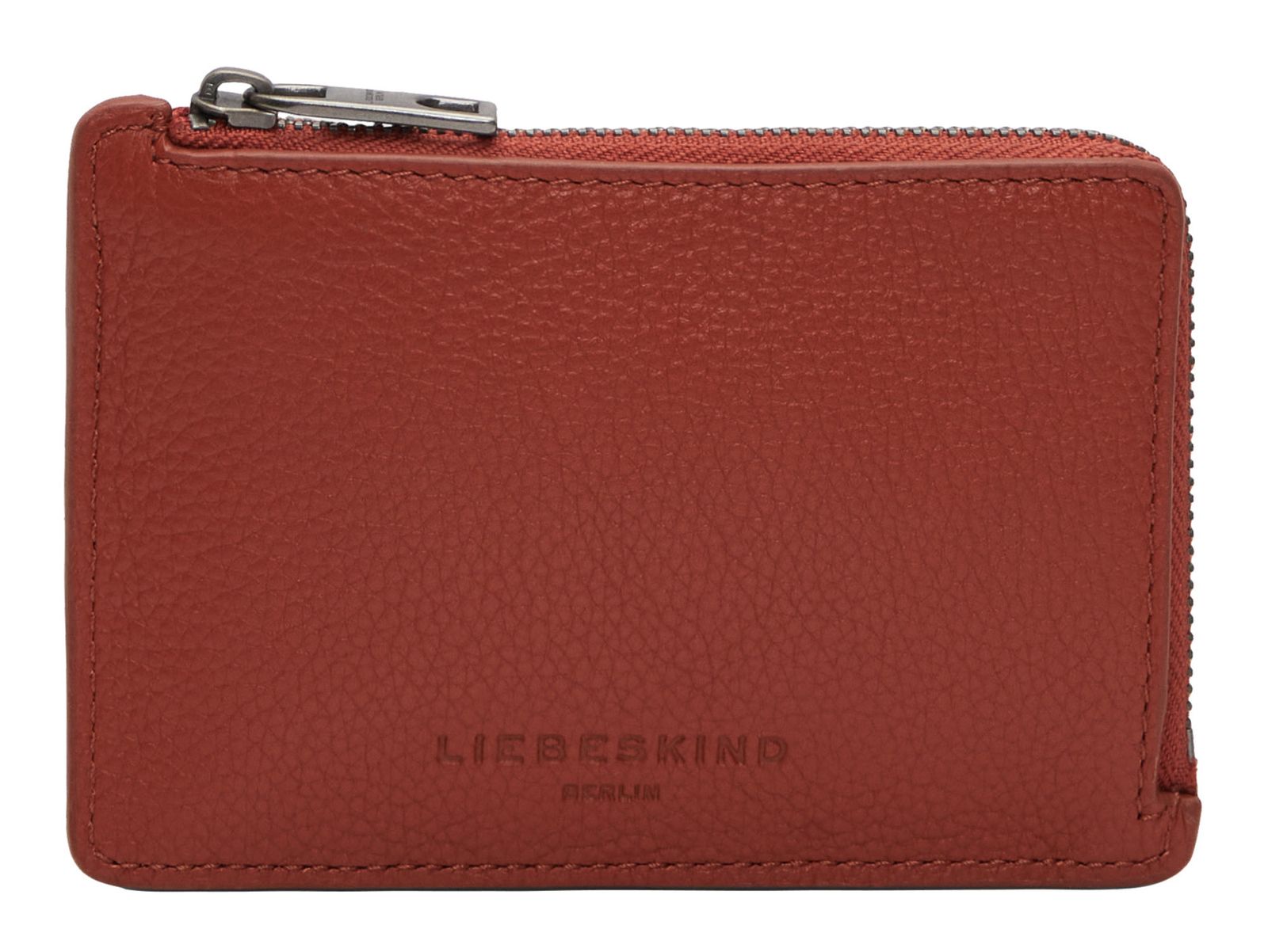 LIEBESKIND BERLIN Seasonal Noos Reps Small Pebble Card Case XS Red Rock