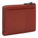 LIEBESKIND BERLIN Seasonal Noos Reps Small Pebble Card Case XS Red Rock LIEBESKIND BERLIN Seasonal Noos Reps Small Pebble Card Case XS Red Rock