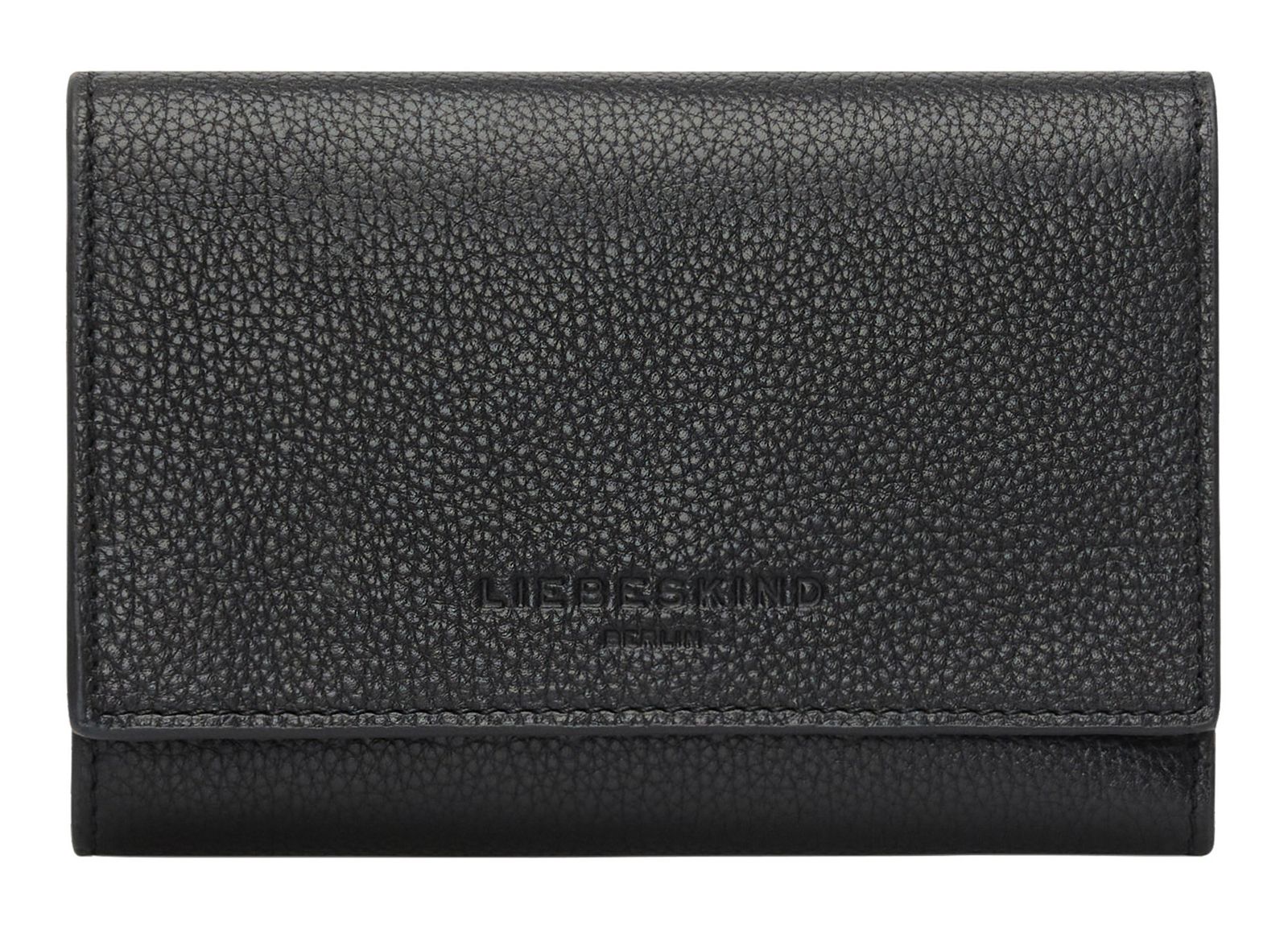 LIEBESKIND BERLIN Carry Over 608 Linn Small Pebble Wallet M Black