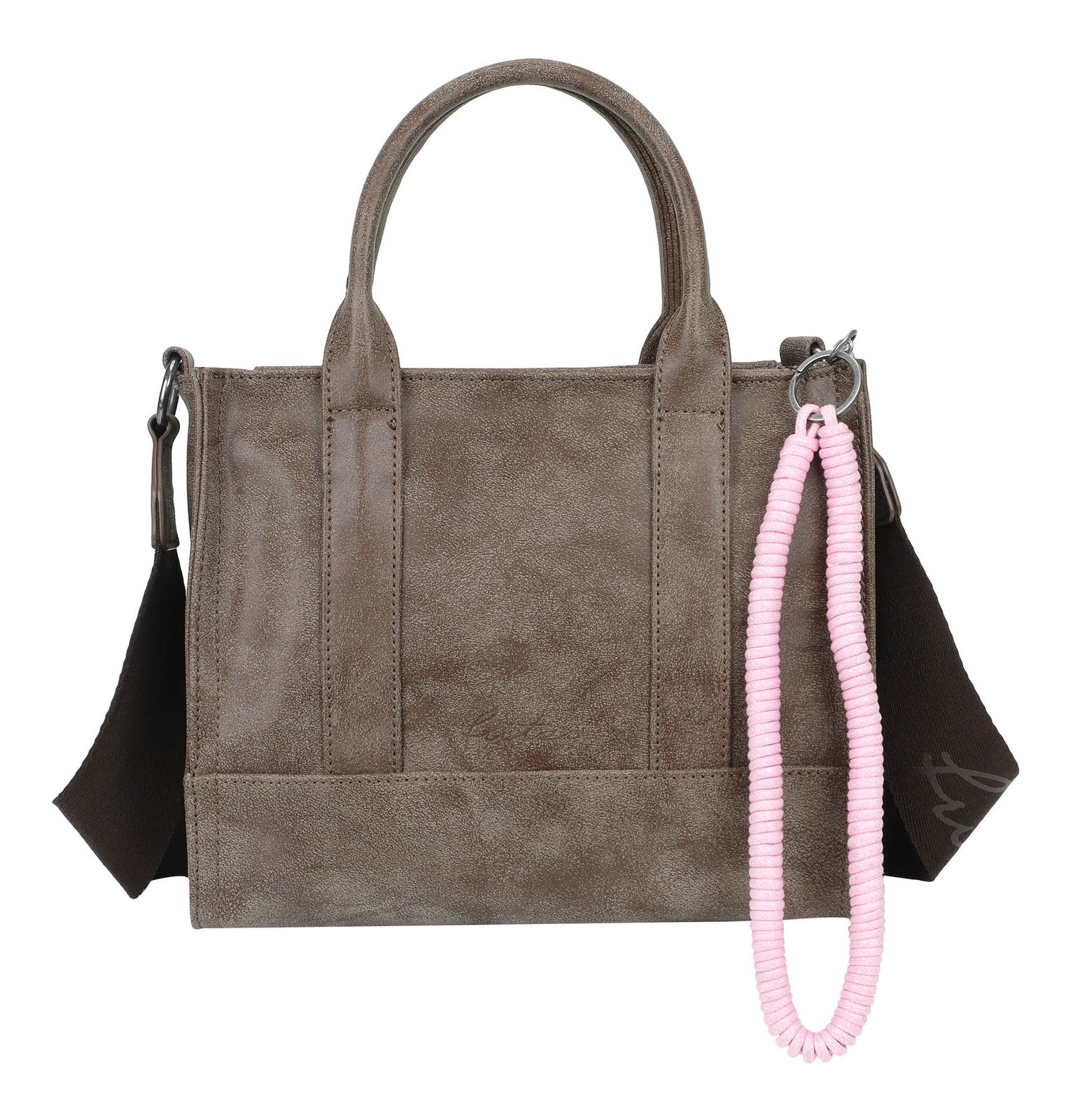 Fritzi aus Preußen Fritzi SquareN Vintage Crossbody Bag Dark Brown