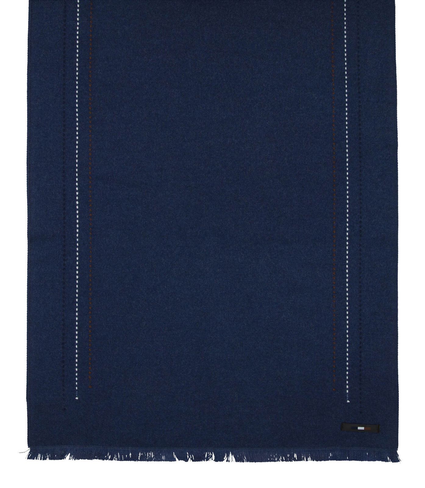 bugatti Scarf with Pinstripe Design Navy bugatti Scarf with Pinstripe Design Navy