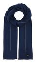 bugatti Scarf with Pinstripe Design Navy bugatti Scarf with Pinstripe Design Navy