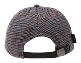 bugatti Cap With Classic Glen Check Pattern Grey