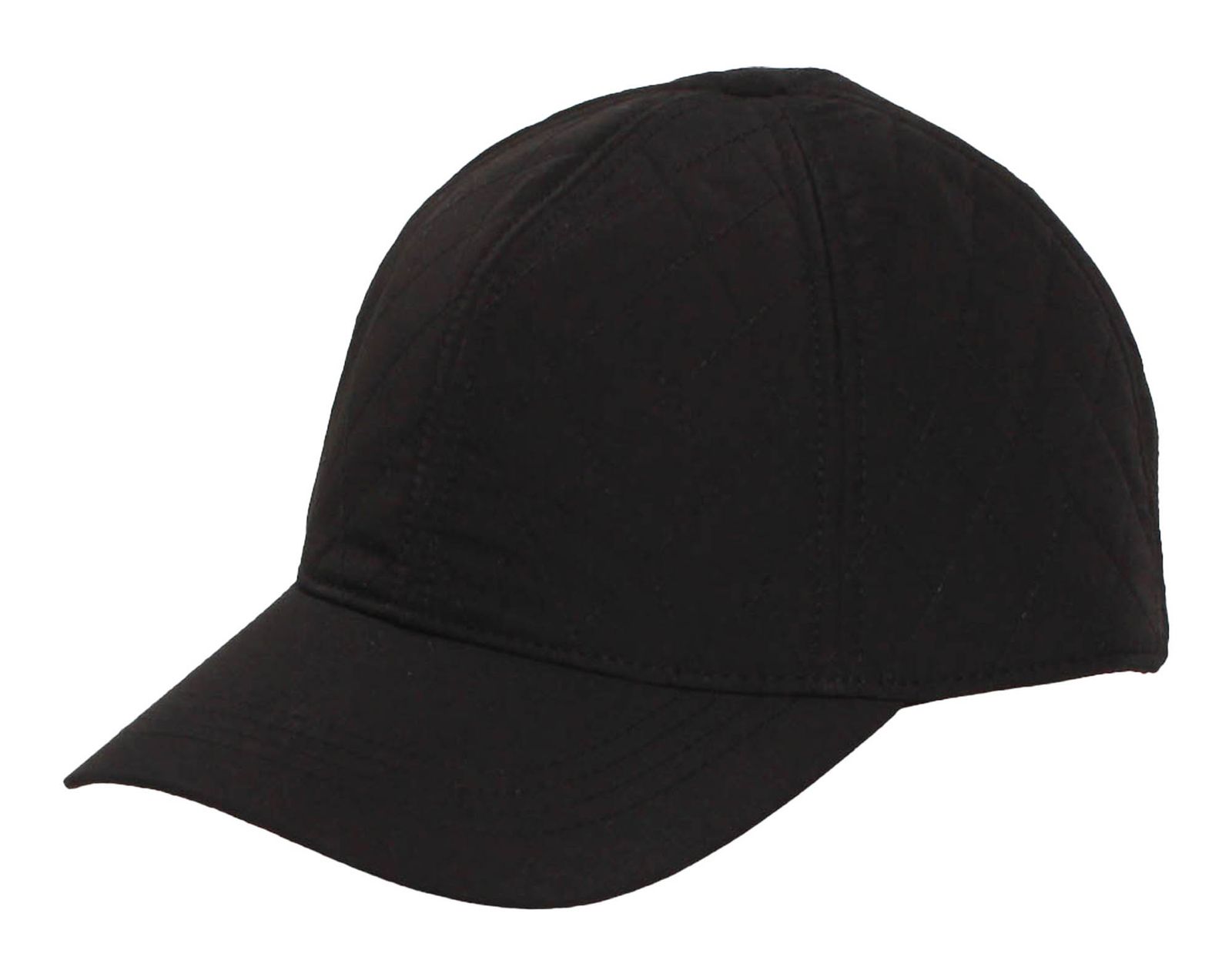 bugatti Cap With Quilted Look Black
