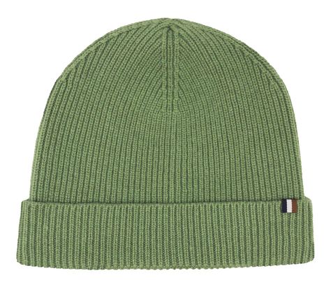 bugatti Jersey Knitted Beanie Green bugatti Jersey Knitted Beanie Green