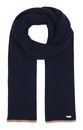 bugatti Knitted Scarf Navy