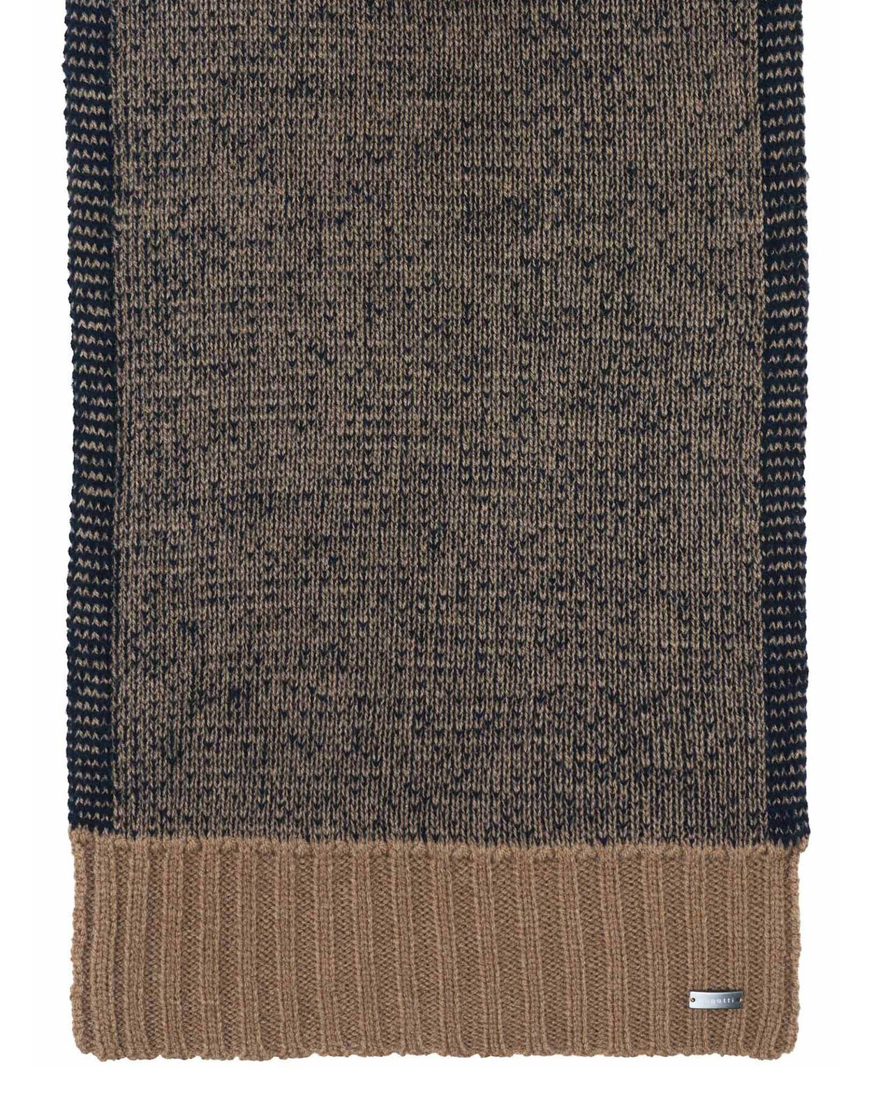 bugatti Knitted Scarf Navy bugatti Knitted Scarf Navy