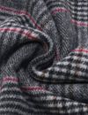 bugatti Classic Checkered Scarf Charcoal bugatti Classic Checkered Scarf Charcoal