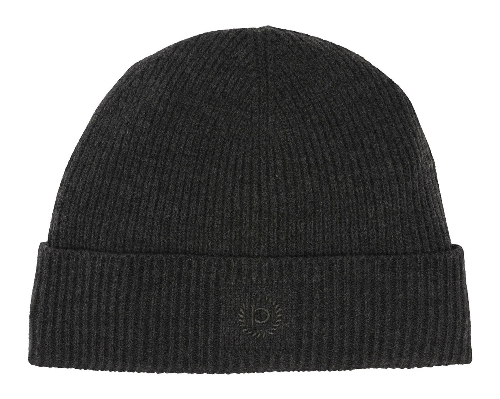 bugatti Ribbed Knit Beanie Charcoal bugatti Ribbed Knit Beanie Charcoal