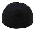 bugatti Cap With Checkered Pattern And Ear Flaps M Black