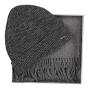 bugatti Hat And Scarf Set Gris bugatti Hat And Scarf Set Gris