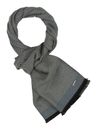 bugatti Scarf With Geometric Design Dark Olive