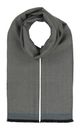bugatti Scarf With Geometric Design Dark Olive