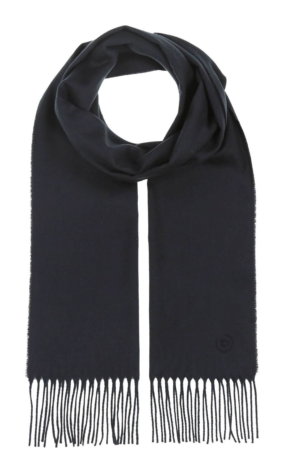 bugatti Caschmink Scarf Navy