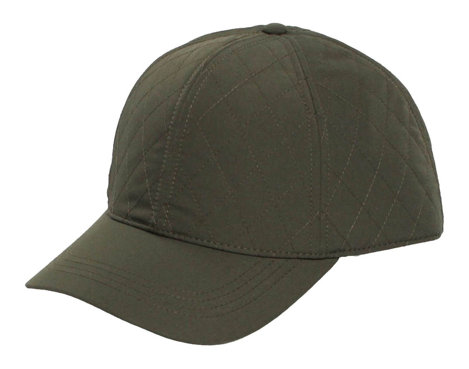 bugatti Cap With Quilted Look Dark Olive