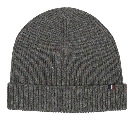 bugatti Jersey Knitted Beanie Charcoal bugatti Jersey Knitted Beanie Charcoal