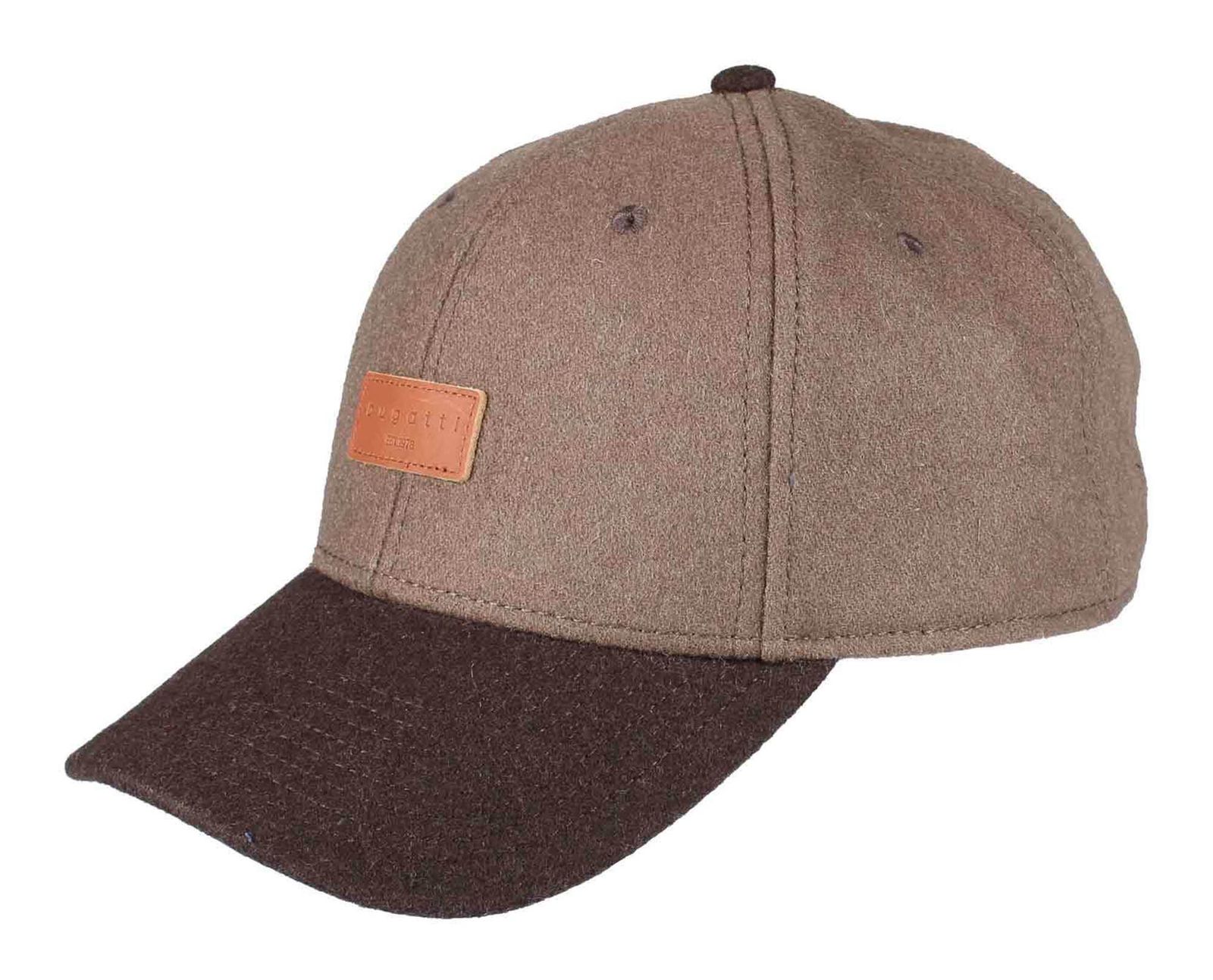 bugatti Cap With Patch Taupe