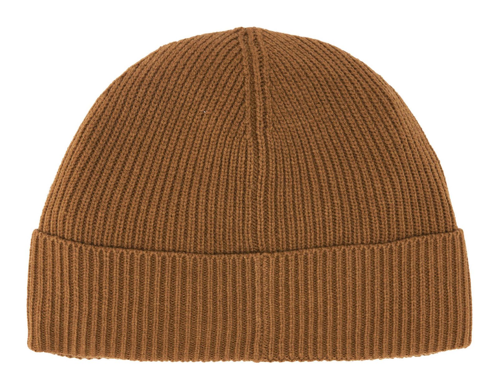 bugatti Ribbed Knit Beanie Camel bugatti Ribbed Knit Beanie Camel