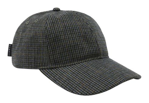 bugatti Cap With Classic Glen Check Pattern Dark Olive bugatti Cap With Classic Glen Check Pattern Dark Olive