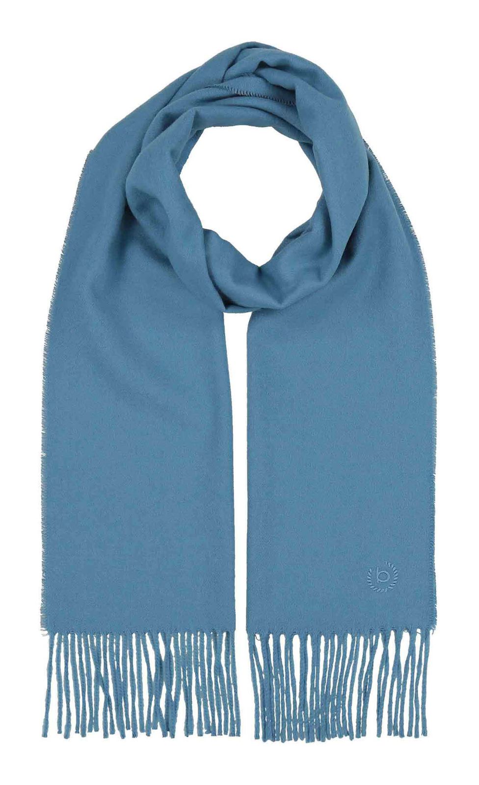bugatti Caschmink Scarf Blue