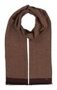 bugatti Scarf With Geometric Design Camel bugatti Scarf With Geometric Design Camel
