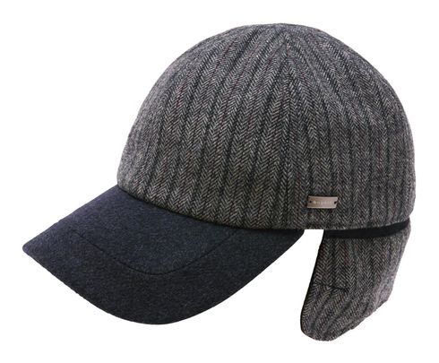bugatti Cap With Ear Flaps M Charcoal bugatti Cap With Ear Flaps M Charcoal