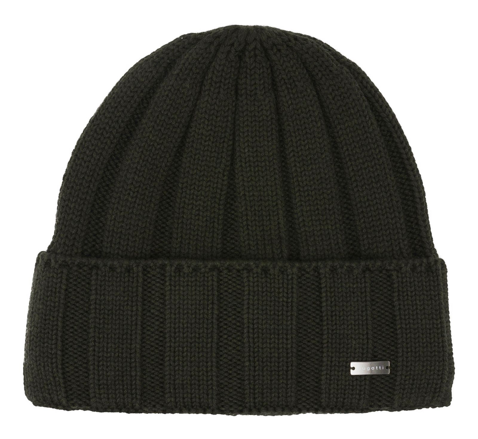 bugatti Beanie With Fleece Lining Dark Olive
