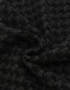 bugatti Scarf With Houndstooth Pattern Charcoal bugatti Scarf With Houndstooth Pattern Charcoal
