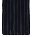 bugatti Striped Cashmink Scarf Navy bugatti Striped Cashmink Scarf Navy