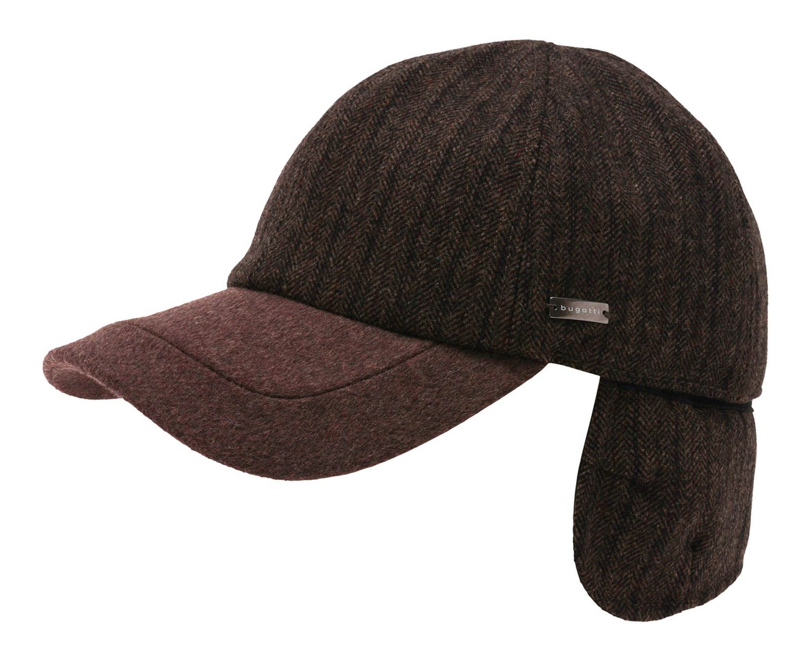 bugatti Cap With Ear Flaps M Pepper
