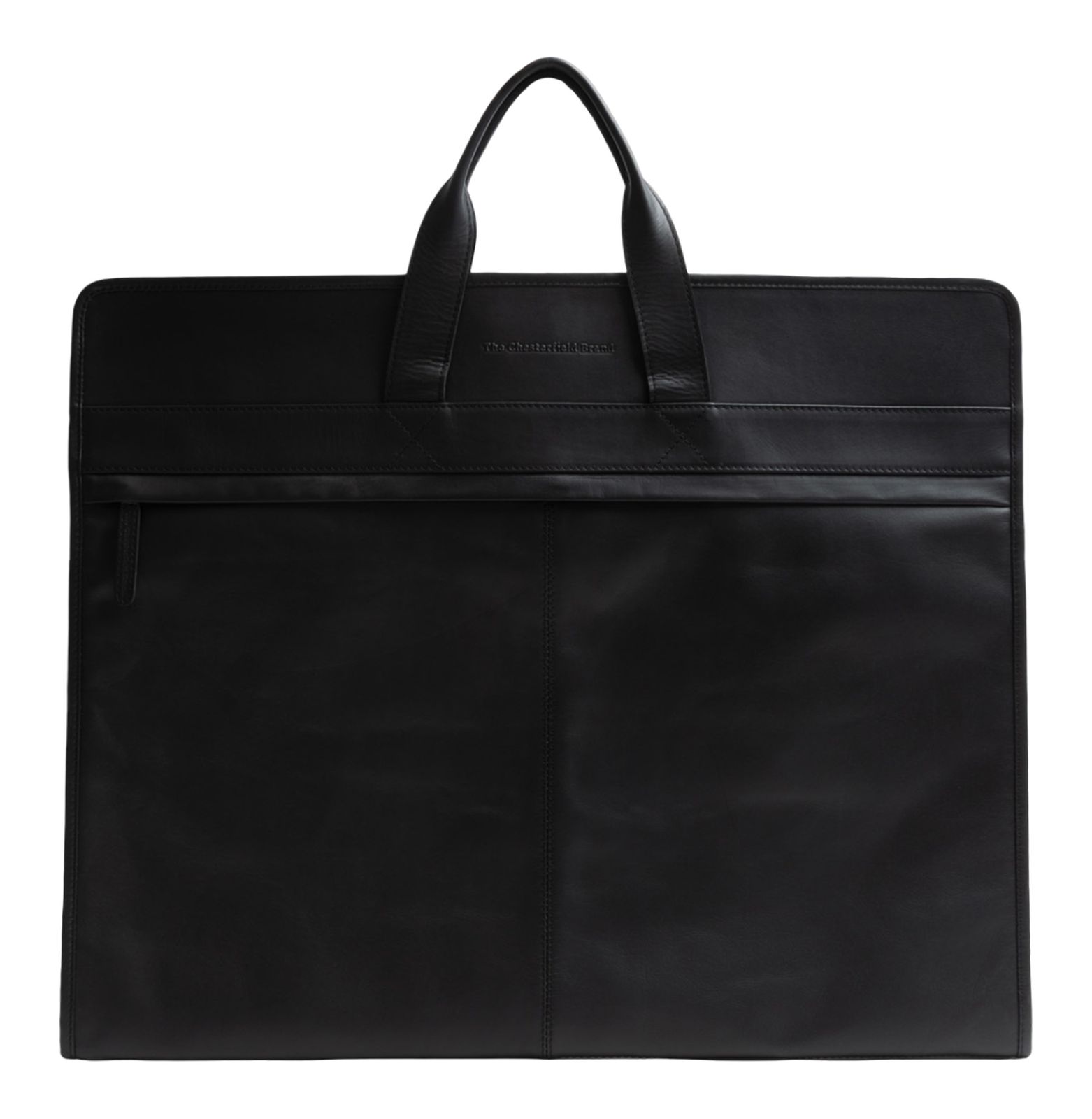 The Chesterfield Brand Carson Leather Suiter Black