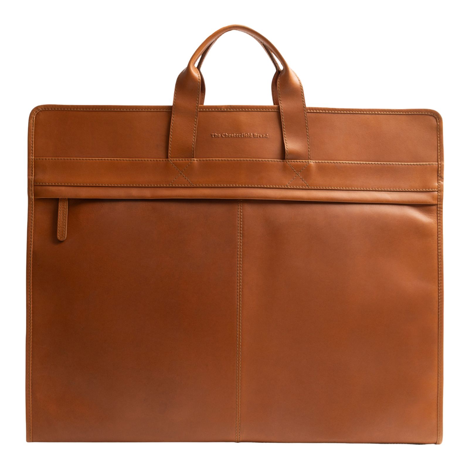The Chesterfield Brand Carson Leather Suiter Cognac