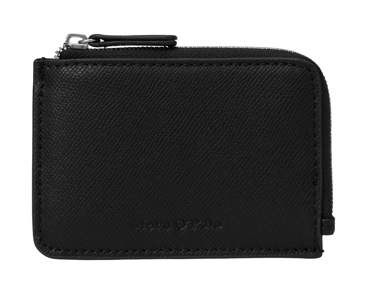 Marc O'Polo Timon Leather Zip Wallet Black