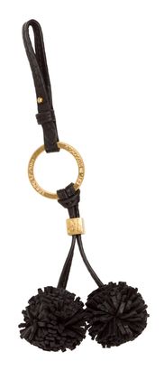 Marc O'Polo Evi Leather Keyring Black Marc O'Polo Evi Leather Keyring Black