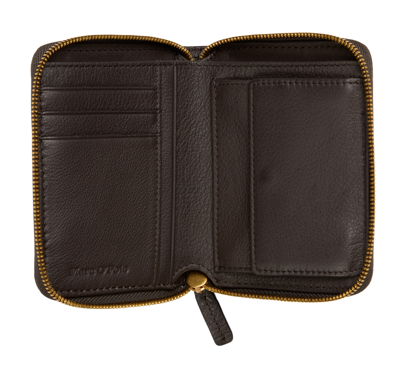 Marc O'Polo Ellis Leather Zip Wallet Burnt Coffee Marc O'Polo Ellis Leather Zip Wallet Burnt Coffee