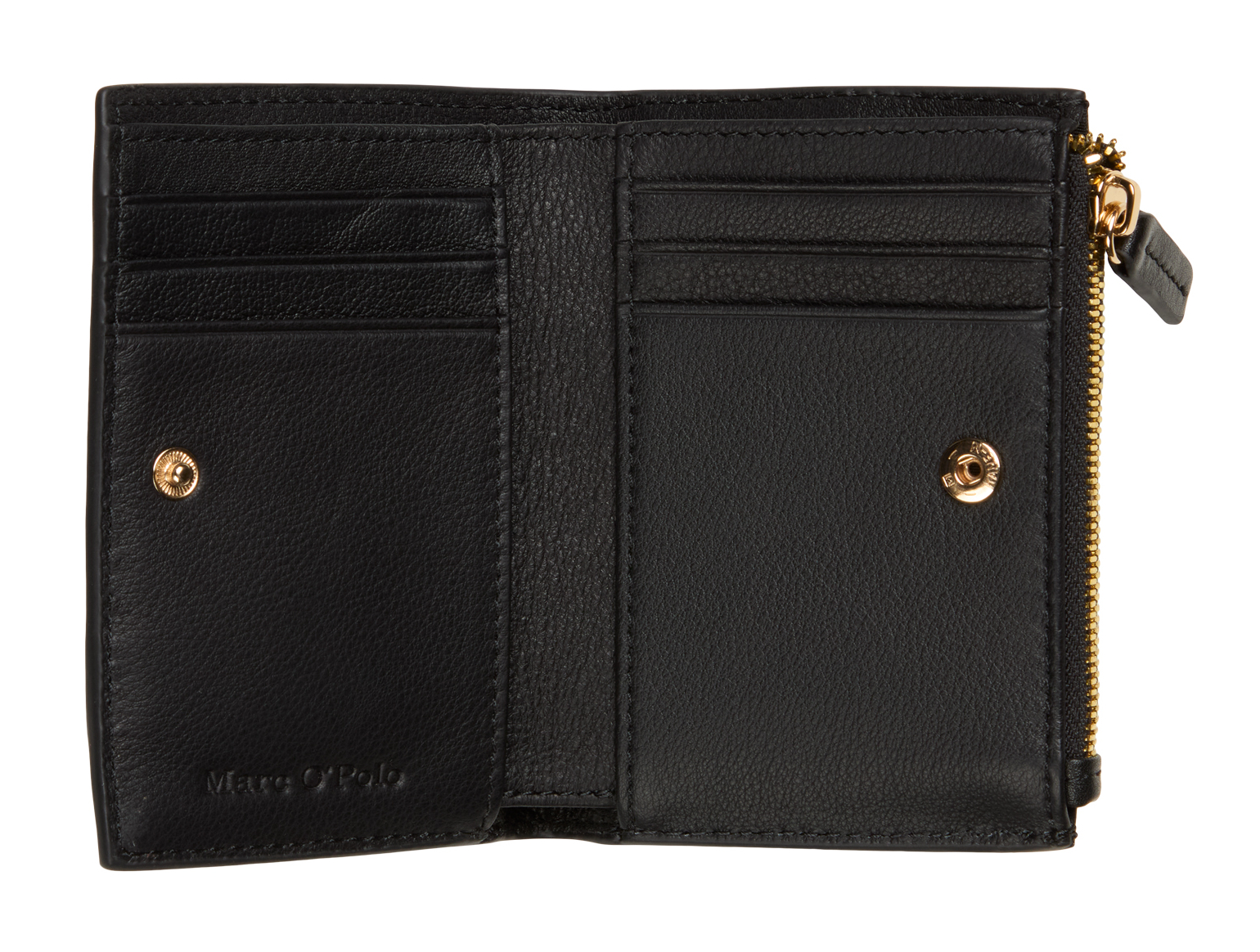Marc O'Polo Franka Combi Wallet Black Marc O'Polo Franka Combi Wallet Black